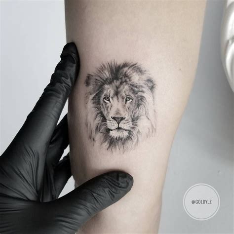 Arm Simple Lion Tattoos For Men Viraltattoo