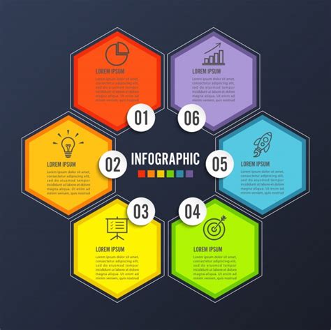 Premium Vector Vector Illustration Infographics Six Options