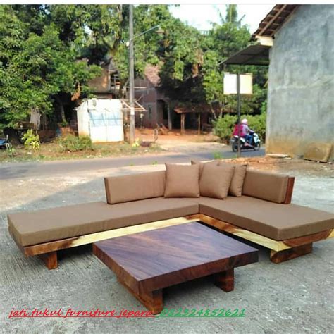 Kursi Tamu Sofa Minimalis Modern Jati Tukul Furniture