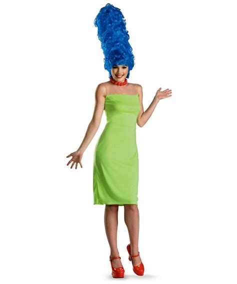 Marge Simpson Costume Adult Costume Deluxe Halloween Costume At