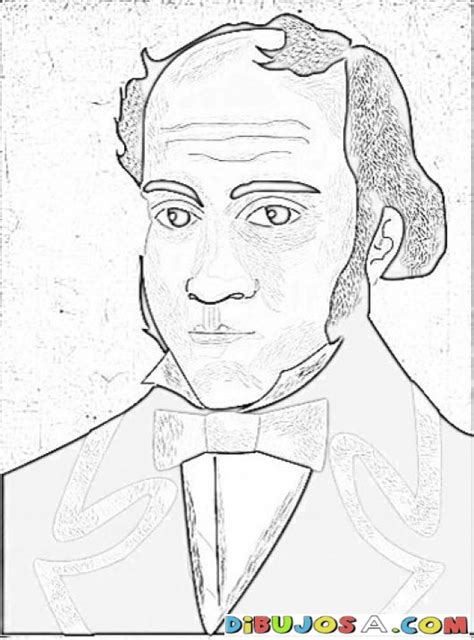 Andres Bello Para Dibujar Colouring Pages Sketch Coloring Page