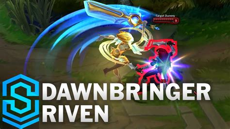 Dawnbringer Riven Skin Spotlight League Of Legends Youtube