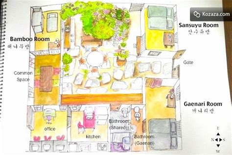 See more ideas about apartment floor plans, floor plans, . Hanok House Floor Plan Traditional Korean House Plans ...