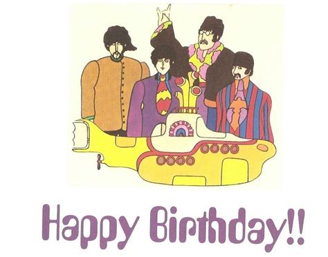 Beatles Happy Birthday The Beatles Pinterest Happy Birthday