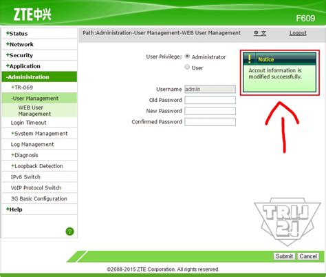 On this page, we are going to share with you the procedures on how to change converge username (ssid) and password if you're currently. Password Admin Zxhn F609 : 192 168 1 1 Zte F609 Router ...