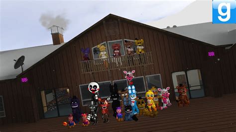 Gmod FNAF Brand New FNAF World Adventure Toy And Withered Ragdolls YouTube