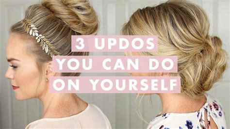 10 Easy Updo Hairstyles You Can Do Yourself