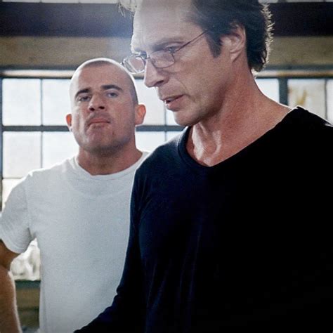 Dominic Purcell As Lincoln Burrows And William Fichtner As Alex Mahone