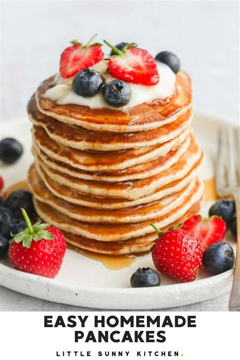 This Is The Only Pancake Recipe That You Will Ever Need Easy Quick