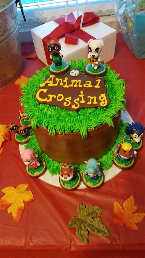 Birthdays are celebrated in the animal crossing series by both the player and the villagers of the player's town. torta gabi in 2020 | Animal crossing, Dessert decoration ...