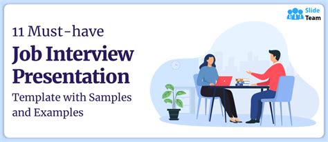 Must Have Job Interview Presentation Template With Samples And Examples