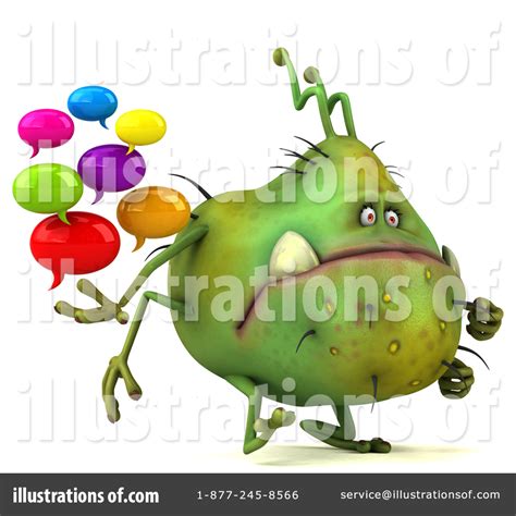 Green Germ Clipart 1489293 Illustration By Julos
