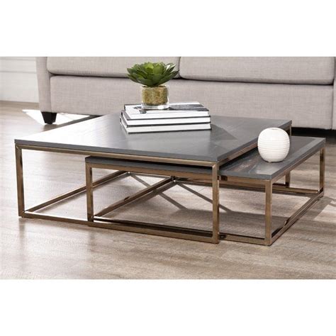 Take Your Style Game To The Next Level With This 2 Piece Coffee Table
