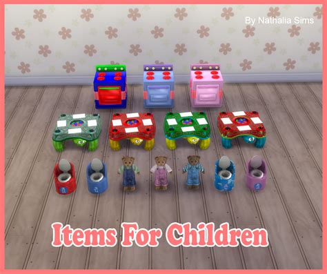 Sims 4 Ccs The Best Items For Children By Nathaliasims