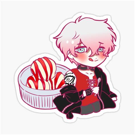 Mystic Messenger Unknown Chibi Sticker For Sale By Introvertmochi