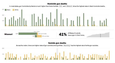 Gun Suicide And Homicide Statistics Shaped By Race The Washington Post