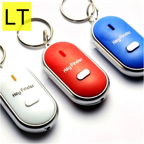 Lt Wireless Whistle Key Finder Keychain Electronic Anti Theft Ellipse