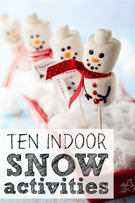 10 Indoor Snow Activities