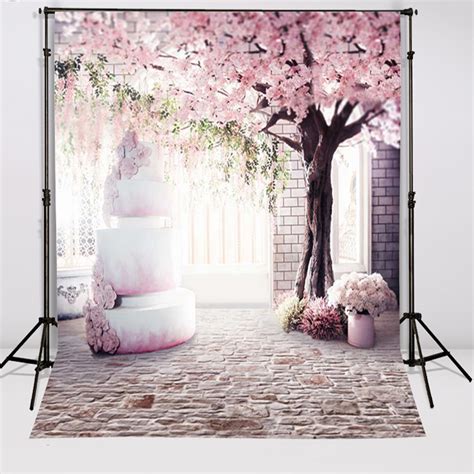 Wedding Photography Background Vinyl Backdrops For Photography Floral