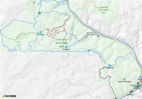Colorado Bend State Park Mountain Biking Trails Trailforks