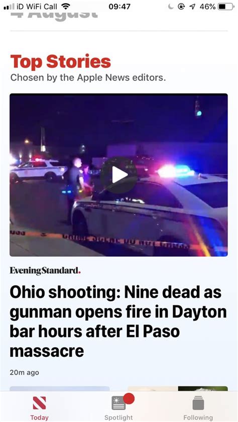 Nine Dead In Mass Shooting In Dayton Ohio Oppression Monitor Daily