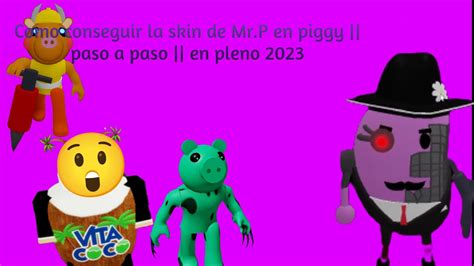 Como Conseguir La Skin De Mr P En Piggy En Pleno 2023 Skin