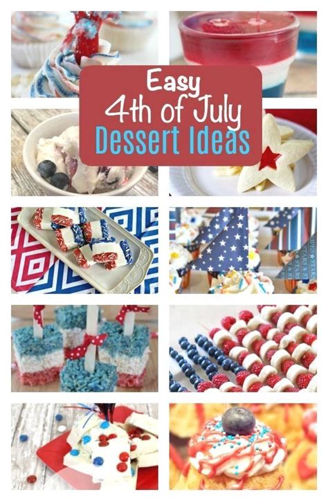 A Round Up Of Patriotic Desserts Cakes Cookies And Treats For Your