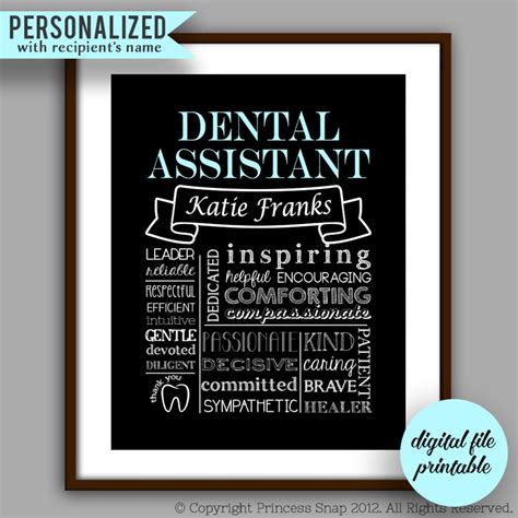 Dental Assistant Appreciation Dentist Assistant T Dental Etsy