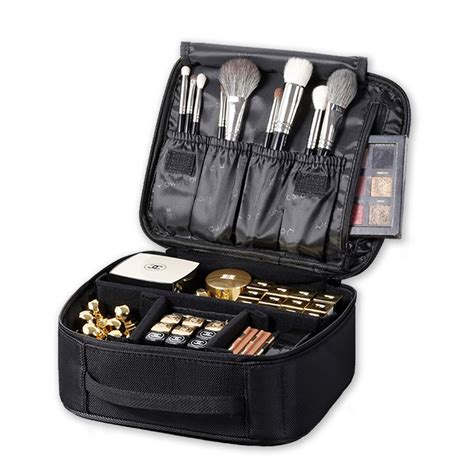 Buy Rownyeon Makeup Train Case Makeup Bag Organizer Travel Makeup Case