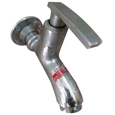 Silver Long Body Stainless Steel Bib Cock For Bathroom At Rs Piece In Hyderabad
