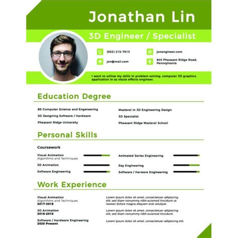 Browse our new templates by resume design, resume format and resume style to find. 14+ Resume Templates for Freshers - PDF, DOC | Event planning business, Education degree, Resume ...