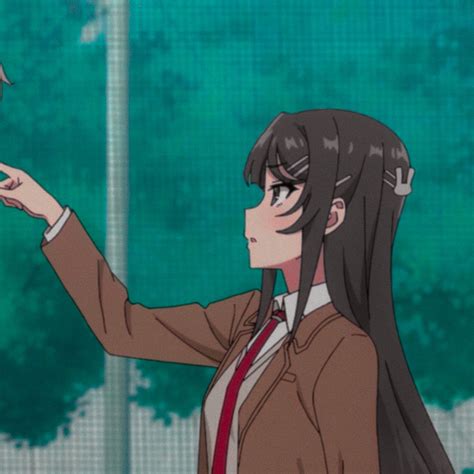 Mai Sakurajima Matching Icons Anime Couple Matching Pfp Pic Earwax