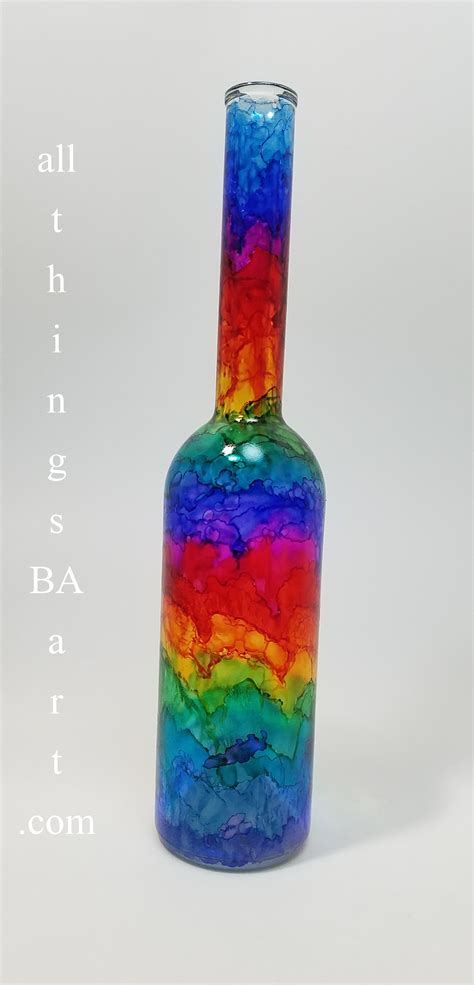 Fairy Light Rainbow ⋆ All Things Ba Art Up Cycled Bottle Up Cycled
