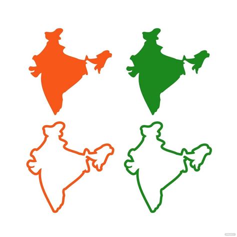 Infographic India Map Vector In Illustrator SVG EPS PNG Download Template Net