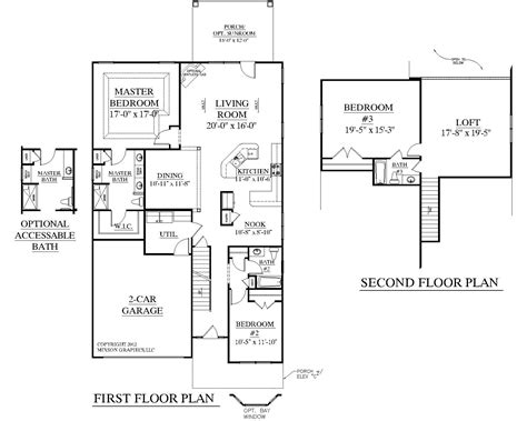 Our 2 master bedroom house plan and guest suite floor plan collection feature private bathrooms and in some case, fireplace, balcony and sitting area. House Plan 2545 ENGLEWOOD floor plan - Traditional 1-1/2 ...