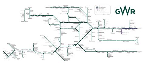 Bank Prompt Effizient Gwr Train Routes Map Gespräch Schutz Zufall