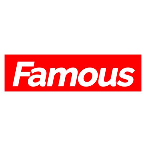 Famous Sticker Just Stickers Just Stickers