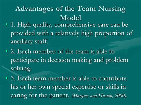 😊 Team Nursing Disadvantage Of Team Nursing Free Essays 2019 01 27