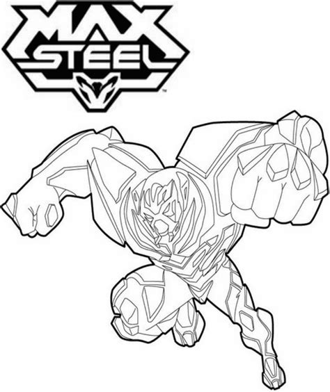 Dibujos De Dredd De Max Steel Para Colorear Para Colorear Pintar E