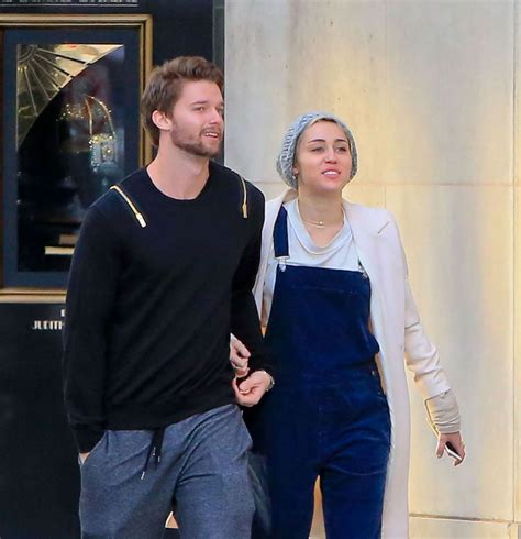 Miley Cyrus With New Boyfriend Patrick Schwarzenegger Out In Beverly