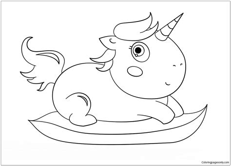 Baby Chibi Unicorn Coloring Pages Cartoons Coloring Pages Coloring