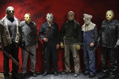 Six Former Jason Vorhees Actors Don Their Original Friday The 13th Costumes