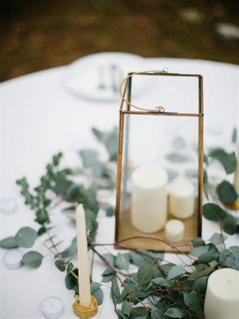 top  white  greenery wedding centerpieces   emmalovesweddings