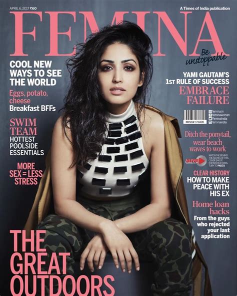 Yami Gautam On The Cover Of Femina India Magazine April 2017 News
