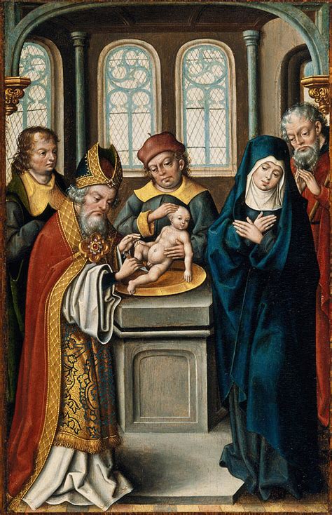The Circumcision Of Christ Painting By Jan Baegert Fine Art America