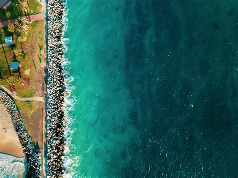 Aerial View Of Beach · Free Stock Photo