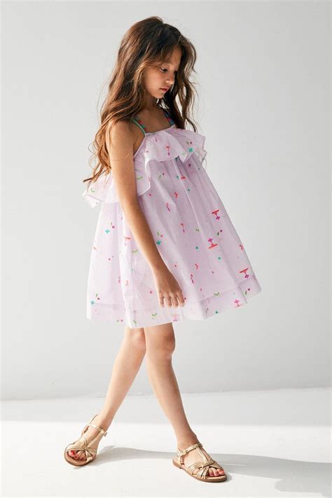 Nellystella Dahlia Girls Dress Summer Splash Size 4 Left Girls