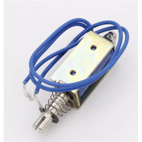 Buy Online Dc 12 Volt Solenoid Pull Push Type Electromagnet In India