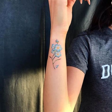 Top 30 Forget Me Not Tattoos Best Forget Me Not Tattoo Designs