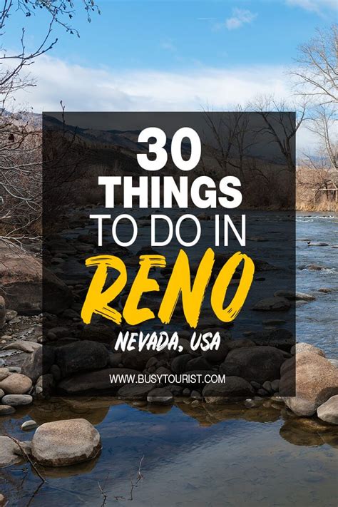 30 Best And Fun Things To Do In Reno Nevada Reno Nevada Tahoe Trip